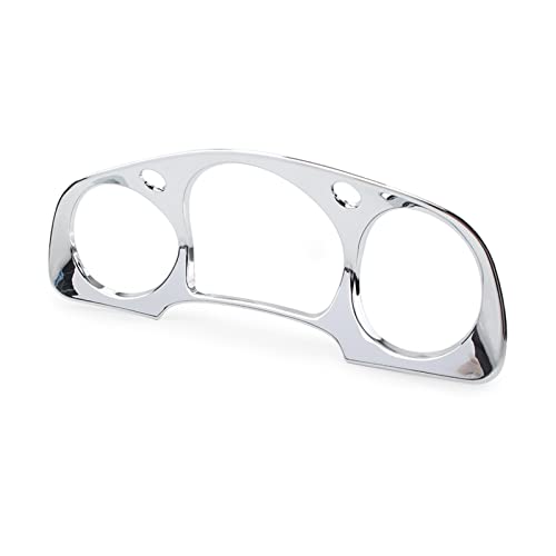 INLIMA Gold Wing Motorrad Instrumententafel Akzentabdeckung Chrom Zierleiste passend for Goldwing GL 1800 2001–2011 ABS-Kunststoff von INLIMA
