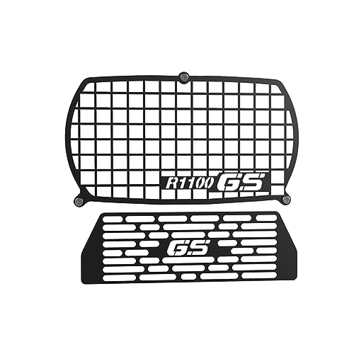 INLIMA Motorrad Scheinwerfer Schutz Grill Schutz Abdeckung Kühlergrill Kühler Set Fit for BMW R1100GS 1994-1998 1999 (Color : E) von INLIMA