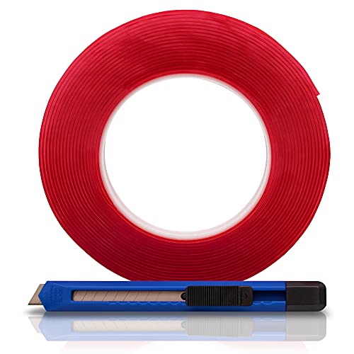 Dichtlippe 12m selbstklebend aus Silikon im Set mit Cuttermesser geeignet für Kaminplatten, Glasbodenplatten, Ofenplatten, Bodenplatten und Kaminofenplatten transparent klar Dichtlippe 12m selbstklebend aus Silikon im Set mit Cuttermesser geeignet für Kaminplatten, Glasbodenplatten, Ofenplatten, Bodenplatten und Kaminofenplatten transparent klar von INMO