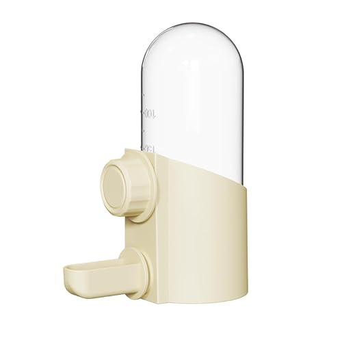 INMORVEN Wasserspender für Wellensittiche – Automatische Vogeltränke aus sicherem PP-Material, 11,5x6,5x15cm, ideal für Käfige als Zubehör oder Futterspender-Ergänzung von INMORVEN