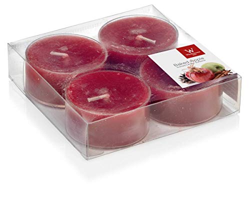 INNA-Glas 4er Set Maxi Teelichter Astrid, dunkelrot, 1,9cm, Ø 5,7cm, 8h - Duftteelichter INNA-Glas 4er Set Maxi Teelichter Astrid, dunkelrot, 1,9cm, Ø 5,7cm, 8h - Duftteelichter von INNA-Glas