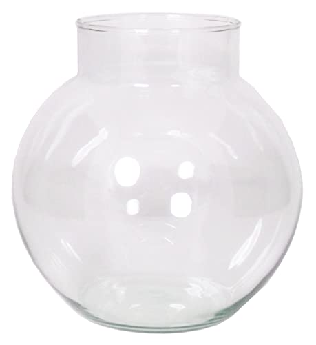 INNA-Glas Glasvase Gaspar, klar, 20 cm, Ø 19 cm - Blumenvase von INNA-Glas