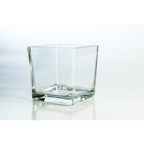 INNA-Glas Großes Teelicht - Windlicht Glas Kim, klar, 12x12x12cm - Dekoglas - Glasvase INNA-Glas Großes Teelicht - Windlicht Glas Kim, klar, 12x12x12cm - Dekoglas - Glasvase von INNA-Glas