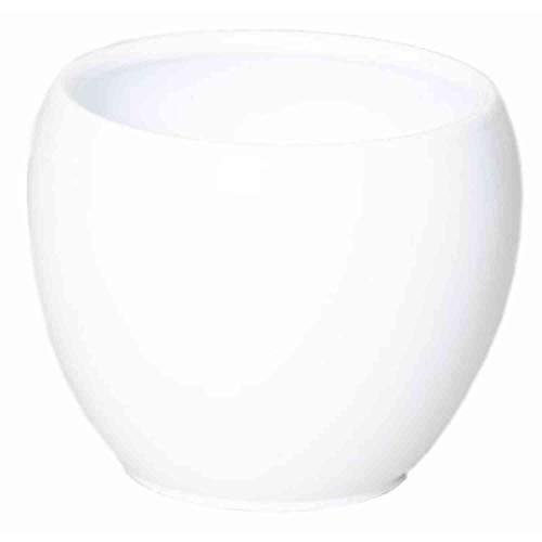INNA-Glas Keramik Blumentopf, Ø31cm, 27,5cm, weiß - Pflanzentopf/Übertopf von INNA-Glas