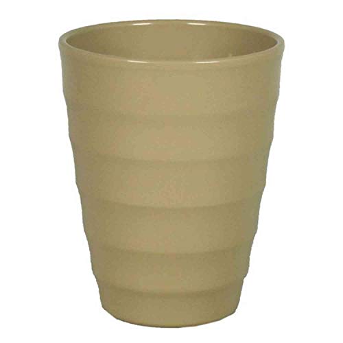 INNA-Glas Keramik Orchideen-Blumentopf, Ø14cm, 17cm, beige - Übertopf/Orchideenvase von INNA-Glas