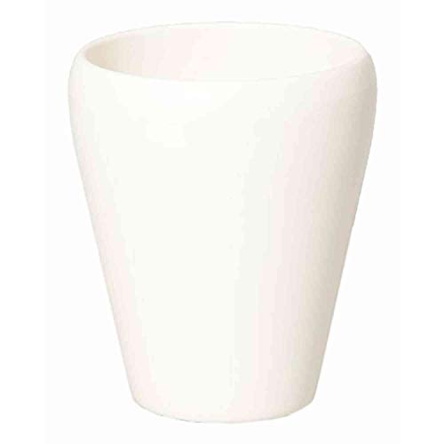 INNA-Glas Keramik Orchideentopf, Ø14cm, 17cm, Creme - Blumentopf/Orchideen Übertopf von INNA-Glas