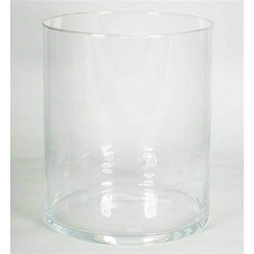 INNA-Glas Kerzen Glas Zylinder Sanya Ocean, transparent, 30 cm, Ø 25 cm - Deko Vase klar von INNA-Glas