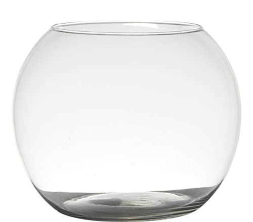 INNA-Glas Kerzen Kugelvase TOBI Earth aus Glas, klar, 20cm, Ø25cm - Kerzenglas INNA-Glas Kerzen Kugelvase TOBI Earth aus Glas, klar, 20cm, Ø25cm - Kerzenglas von INNA-Glas