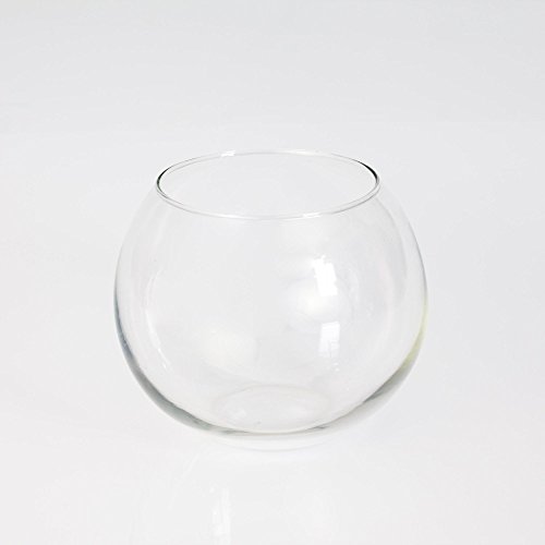 INNA-Glas Kugelvase - Dekoglas TOBI, klar, 12cm, Ø 14cm - Kerzen Glas - Pflanzgefäß INNA-Glas Kugelvase - Dekoglas TOBI, klar, 12cm, Ø 14cm - Kerzen Glas - Pflanzgefäß von INNA-Glas
