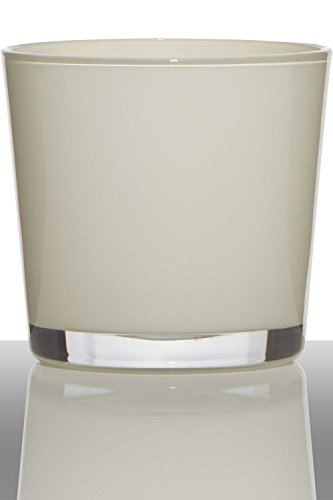 INNA-Glas Orchideentopf Alena, Zylinder - Rund, Creme, 12,5cm, Ø 14,5cm - Blumenkübel - Glas Blumentopf INNA-Glas Orchideentopf Alena, Zylinder - Rund, Creme, 12,5cm, Ø 14,5cm - Blumenkübel - Glas Blumentopf von INNA-Glas