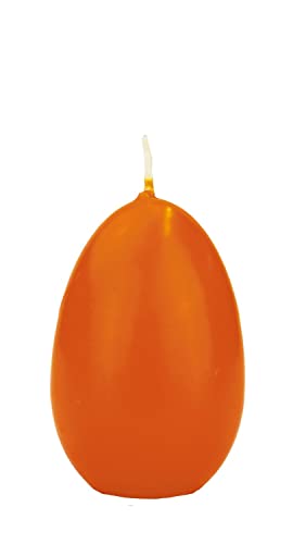 INNA-Glas Osterei Kerze LEONITA, orange, 9cm, 6cm, 16h - Made in Germany - Deko Kerzen INNA-Glas Osterei Kerze LEONITA, orange, 9cm, 6cm, 16h - Made in Germany - Deko Kerzen von INNA-Glas