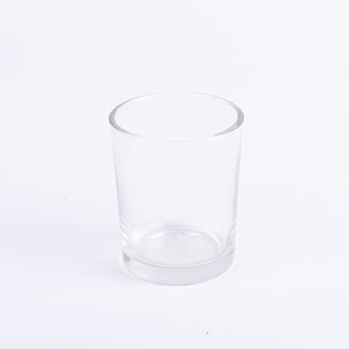 INNA-Glas Teelichthalter Glas Mali, klar, 6,5 cm, Ø5,5 cm - Teelichtglas von INNA-Glas