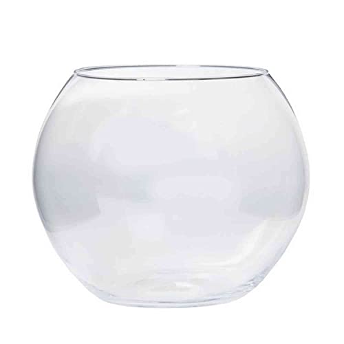 INNA-Glas Votivglas Diana, Kugel - rund, klar, 24cm, Ø 18cm - Ø 26cm - Windlicht von INNA-Glas
