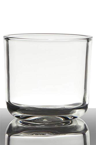 INNA-Glas Votivglas Nick, Zylinder - Rund, klar, 13cm, Ø 14cm - Windlicht von INNA-Glas