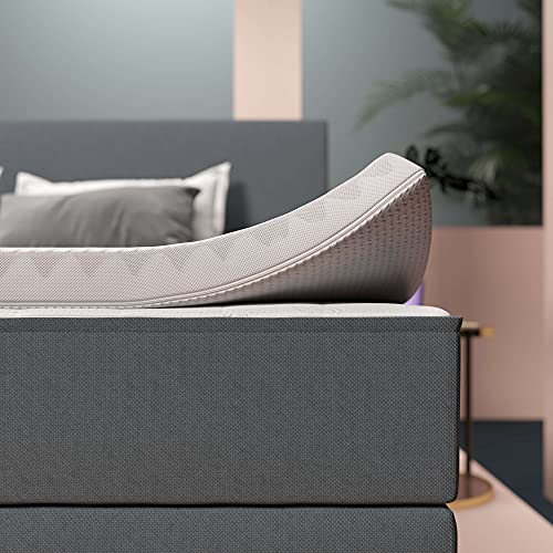 INNOCENT® 2in1-7cm Höhe | Gel-Schaum 7 Zonen Topper 160 x 200 cm | 3D-Air-Flow | Viskoelastische Matratzenauflagen | Memory Foam Matratzenschoner | für Matratzen & Boxspringbett von INNOCENT