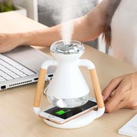 Luftbefeuchter aroma diffuser und kabelloses ladegerat 3 in 1 misvolt innovagoods von INNOVAGOODS