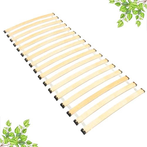 Rollrost 80x200cm - 18 Flexible Latten, Geräuscharme Konstruktion mit Dämpfungspads - Solider und Stabiler Lattenrost für Matratzen - Einfache Montage - Belastbarkeit bis 145kg von INNOVAHOME FURNITURE BY W
