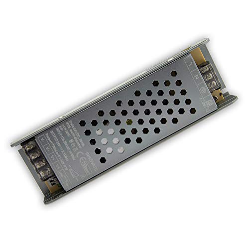 24V LED Trafo dimmbar - 60-200 Watt IP67-24 Volt DC - TRIAC & 0/1-10V - kein Flimmern, kein Rauschen für LED Leuchtmittel und Stripes - Transformator Gleichrichter Driver Netzteil von INNOVATE