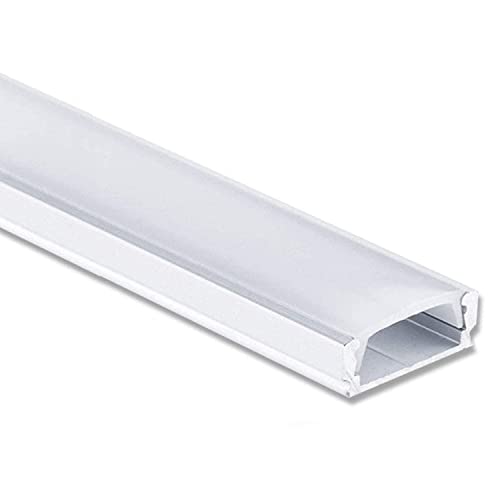 INNOVATE 2 m LED Schiene - Aluminium Profil - Aluprofil für LED Stripes/Streifen - LED-Kanal - ALU Leiste -Abmessung: 2000mm x 17mm x 7mm von INNOVATE