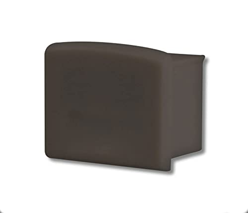 Endkappen für Aluminium U-Profile (Endkappe EC10B schwarz für U-Profil Maxi 12) von INNOVATE