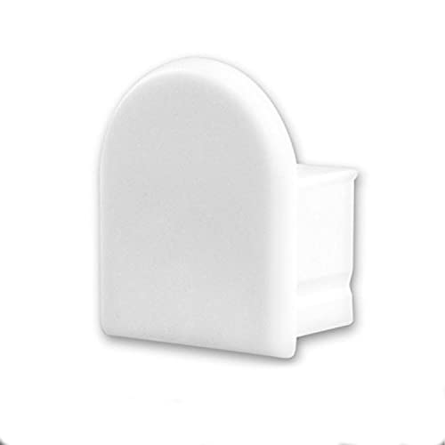 Endkappen für Aluminium U-Profile (Endkappe EC13W weiss für U-Profil Maxi 12) von INNOVATE