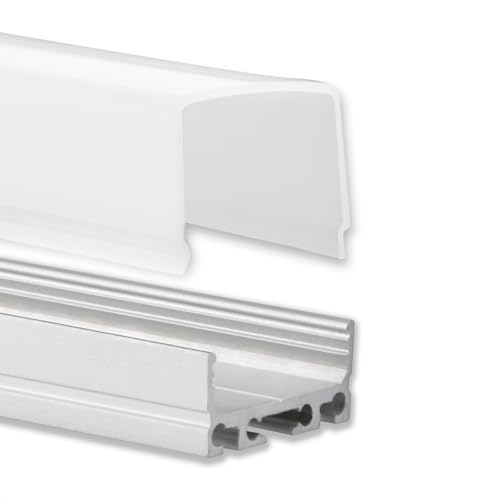 INNOVATE 2m LED Schiene - Aluminium U-Profil - Aluprofil für LED Stripes/Streifen - LED Kanal - ALU Leiste -: 2000mm x 26mm x 12mm ALU Leiste INNOVATE 2m LED Schiene - Aluminium U-Profil - Aluprofil für LED Stripes/Streifen - LED Kanal - ALU Leiste -: 2000mm x 26mm x 12mm ALU Leiste von INNOVATE