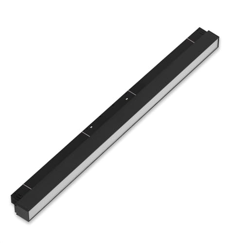 INNOVATE LED Schienensystem Lampen schwarz linear LED-Balken 60CM Phasenschiene Leuchte Deckenstrahler 20W 48V Deckenbeleuchtung Beleuchtungsschiene schwarz CRI90 Deckenlampe 3000K 1350LM von INNOVATE