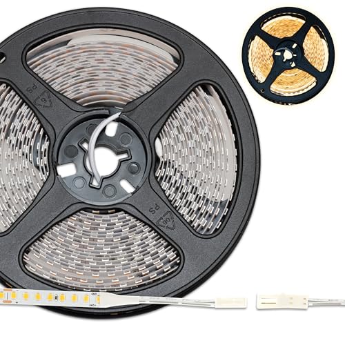 INNOVATE LED Strip 2m 24V, SMD LED Streifen 24W, geeignet als Unterbauleuchte Küche CRI>90, Leuchtband indirekte Beleuchtung 3000K, Warmweiss, LED Streifen 2m mit Mini AMP Stecker INNOVATE LED Strip 2m 24V, SMD LED Streifen 24W, geeignet als Unterbauleuchte Küche CRI>90, Leuchtband indirekte Beleuchtung 3000K, Warmweiss, LED Streifen 2m mit Mini AMP Stecker von INNOVATE