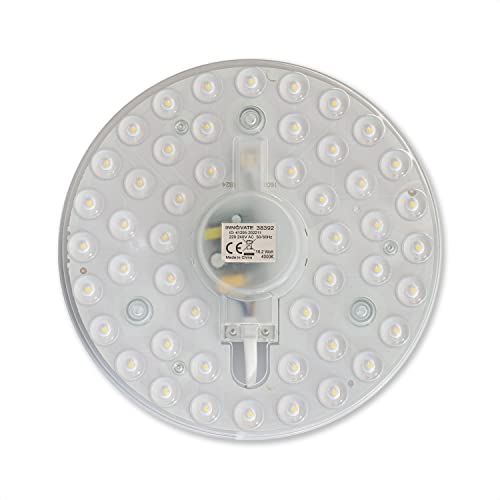 INNOVATE LED Umrüstplatine 168mm neutralweiß - 16W Umrüstsatz mit Haltemagneten - Retrofit LED Platine für Deckenleuchte - 2035 Lumen 230V- ersetzt 150W Glühbirne - CRI80 4000K von INNOVATE