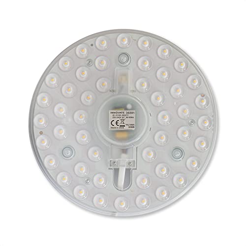 INNOVATE LED Umrüstplatine 168mm warmweiß - 16W Umrüstsatz mit Haltemagneten - Retrofit LED Platine für Deckenleuchte - 1850 Lumen Modul 230V - ersetzt 150W Glühbirne - CRI80 3000K M von INNOVATE