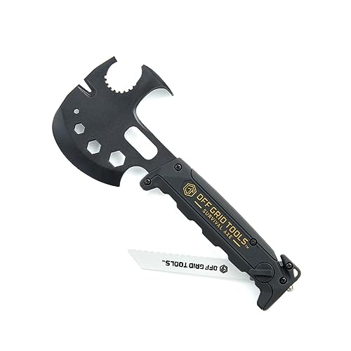 INNOVATION FACTORY Off Grid Tools Survival Axe ABS, Schwarz von OFF GRID TOOLS
