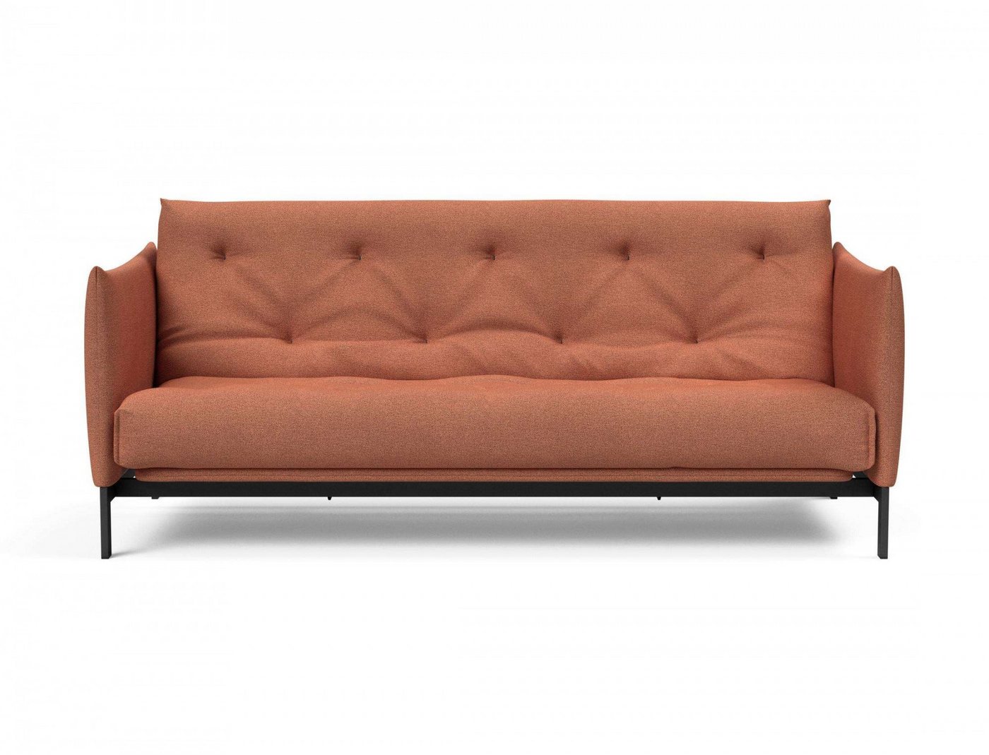 INNOVATION LIVING ™ 3-Sitzer Junus Schlafsofa, mit schmalen Armlehnen, gemütlichem klassischem Design, Umbaufunktion von INNOVATION LIVING ™