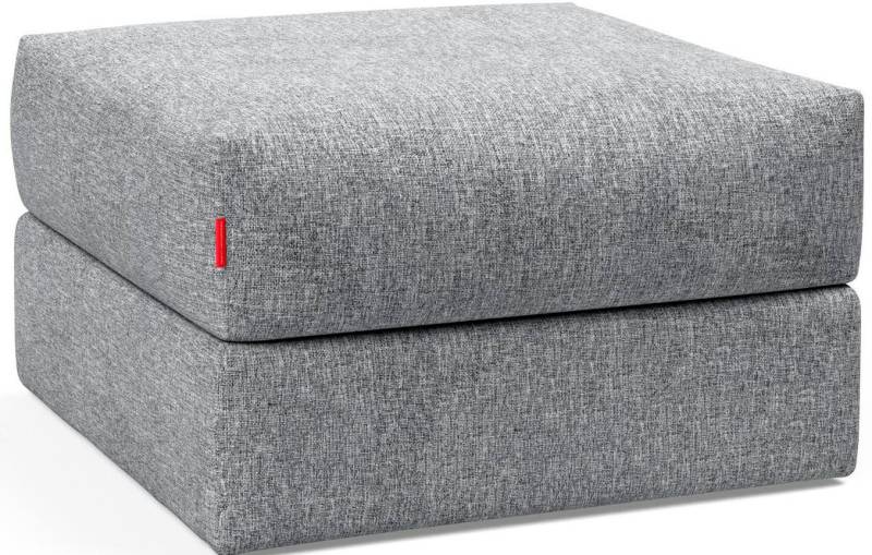 INNOVATION LIVING ™ Polsterhocker Cornila, Fußhocker, Pouf, Sitzhocker, aufklappbar, großer Stauraum, frei im Raum stellbar von INNOVATION LIVING ™