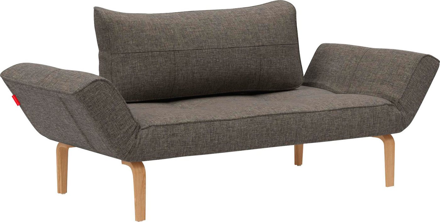 INNOVATION LIVING ™ Schlafsofa Zeal, im Scandinavian Design, Bow Beine, inklusive Rückenkissen von INNOVATION LIVING ™