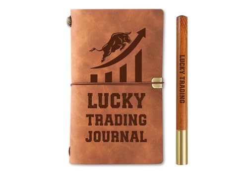 InnoBeta Stock Market Journal for Day Traders & Investors – Trading Notes & Strategies. Faux Leather Lined Planner with 7.8 x 5 Inches Design von INNObeta