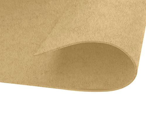 INNSPIRO Acryl-Filz, beige, selbstklebend, 20 x 30 cm, 220 g/m², 10 U. von INNSPIRO