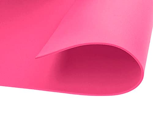 EVA-Gummi, hellrosa, 40 x 60 cm x 1 mm. 20 Stück. von INNSPIRO