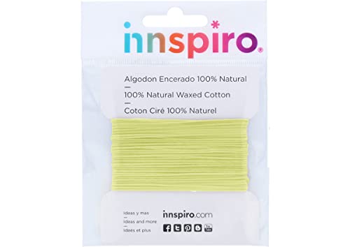 Gewachste Baumwollschnur, fein, cremefarben, 1,5 mm, 5 m. Gewachste Baumwollschnur, fein, cremefarben, 1,5 mm, 5 m. von INNSPIRO