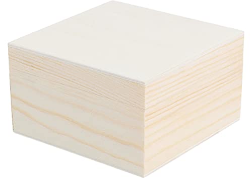 Kiste aus massivem Kiefernholz und quadratischem Blech 8,5 x 8,5 x 5 cm. a Kiste aus massivem Kiefernholz und quadratischem Blech 8,5 x 8,5 x 5 cm. a von INNSPIRO