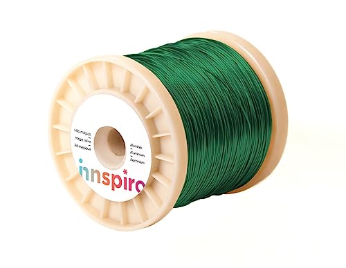 INNSPIRO Magischer Aluminiumfaden Dunkelgrün 1,0 mm, 500 g, 233 m, ca. INNSPIRO Magischer Aluminiumfaden Dunkelgrün 1,0 mm, 500 g, 233 m, ca. von INNSPIRO