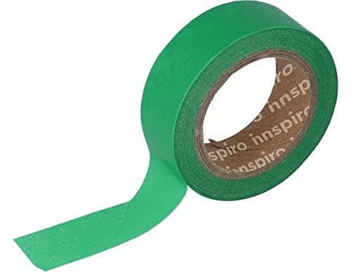 INNSPIRO Masking Tape Washi Grün 15 mm x 10 m Serie Glatt Basic INNSPIRO Masking Tape Washi Grün 15 mm x 10 m Serie Glatt Basic von INNSPIRO