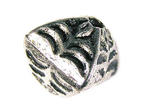 Metallperle Aluminium Raute silber 12 x 12 mm, 50u. Metallperle Aluminium Raute silber 12 x 12 mm, 50u. von INNSPIRO