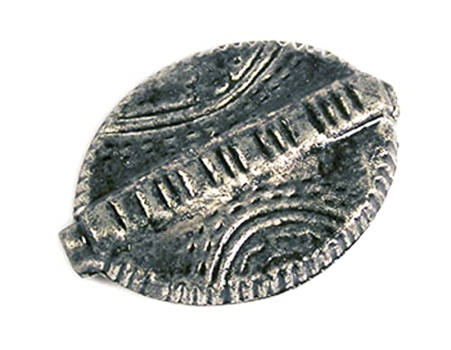 Metallperle Aluminium oval silber 32 x 22 x 5 mm, 50u. Metallperle Aluminium oval silber 32 x 22 x 5 mm, 50u. von INNSPIRO