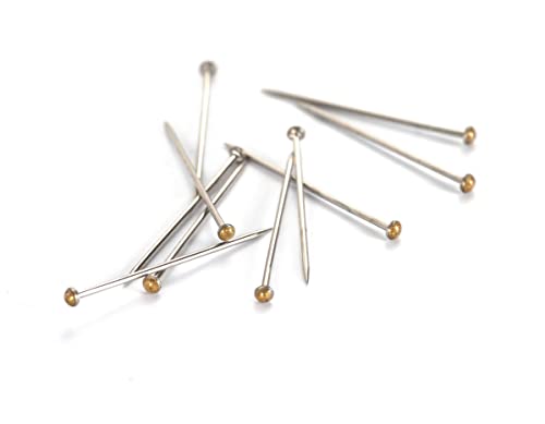 Nadelkopf Gold 22 x 0,65 mm. 250 Stück. von INNSPIRO