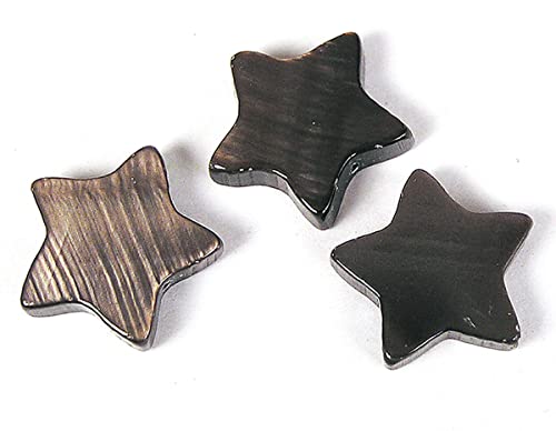 Perlmutt-Muschel, glänzend, schwarz, 14 x 14 mm, 250 g, 356u, ca. von INNSPIRO