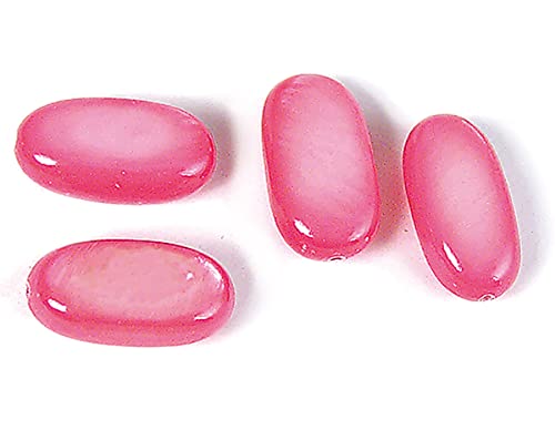 Perlmutt-Muschel, rot, glänzend, 11 x 5 mm, 250 g, 321 u, ca. von INNSPIRO