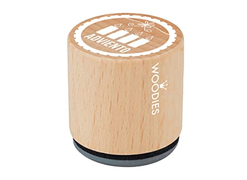 Stempel aus Holz und Gummi, Advents-Durchmesser: 33 x 30 mm. Stempel aus Holz und Gummi, Advents-Durchmesser: 33 x 30 mm. von INNSPIRO