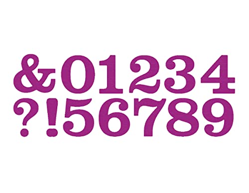 ZAG Feine Stanzschablone, Zahlen und Symbole 13u. ZAG Feine Stanzschablone, Zahlen und Symbole 13u. von MISS KUTY