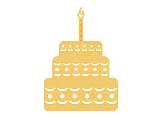 ZAG Geburtstagskuchen-Stanzschablone, fein ZAG Geburtstagskuchen-Stanzschablone, fein von MISS KUTY