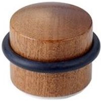 Inofix - Blister mit 1 selbstklebendem Türstopper. Sapelli-Holz 2032-0a von INOFIX